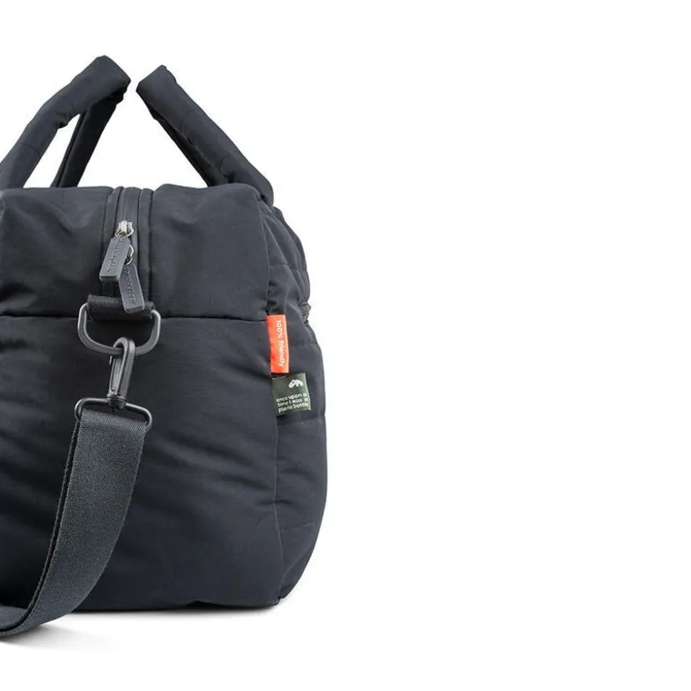 Sac à langer matelassé noir