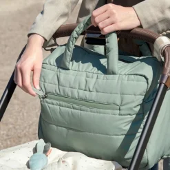 Sac à langer matelassé sable