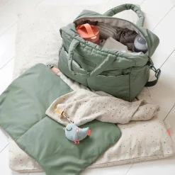 Sac à langer matelassé sable