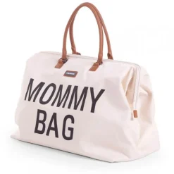 Sac à langer mommy bag blanc cassé