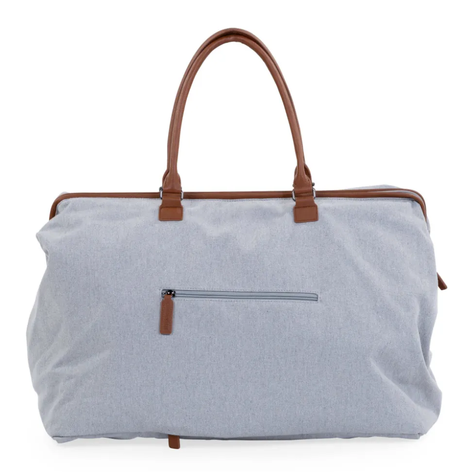 Sac à langer mommy bag canvas gris