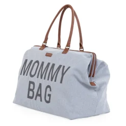 Sac à langer mommy bag canvas gris