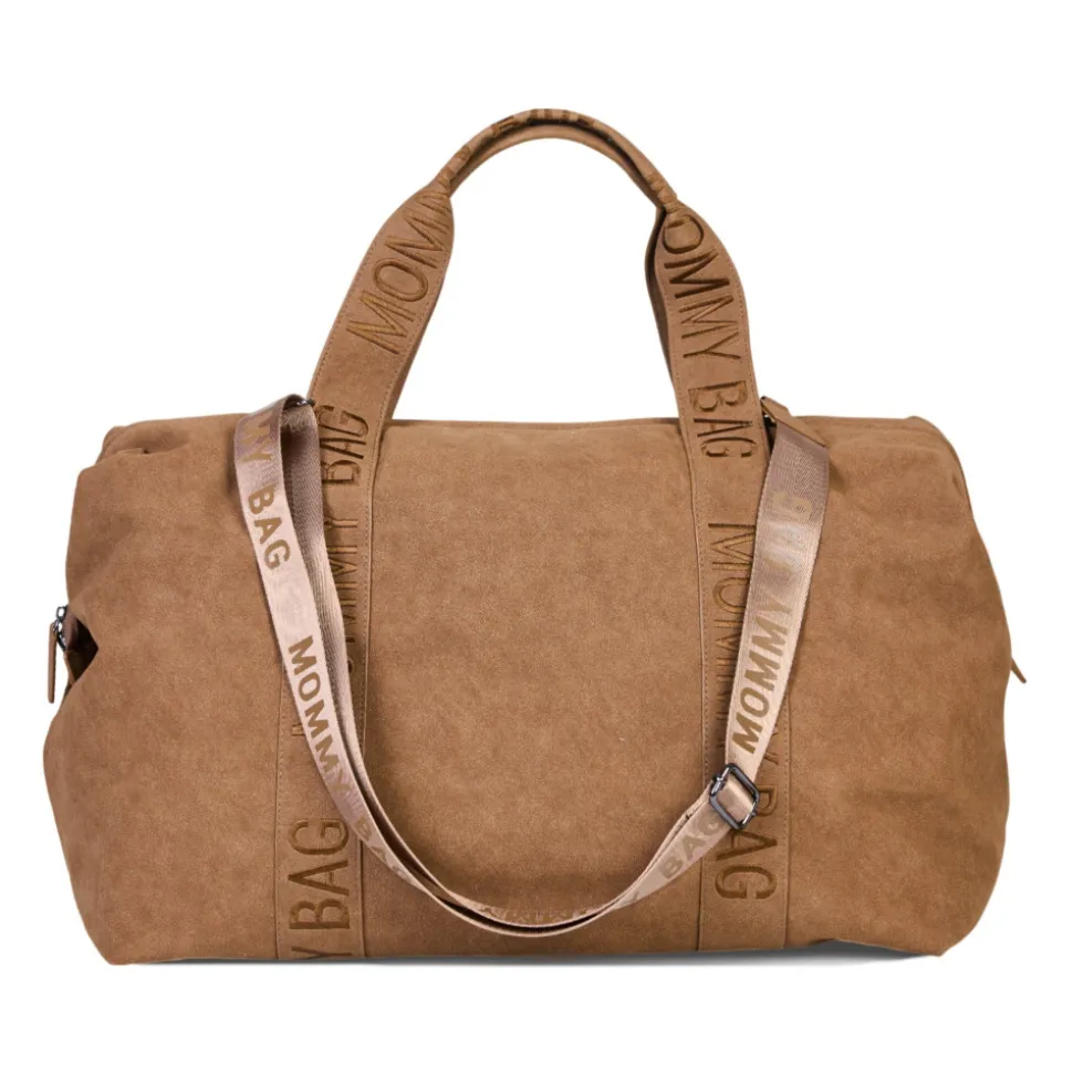 Sac à langer mommy bag signature prestige noisette
