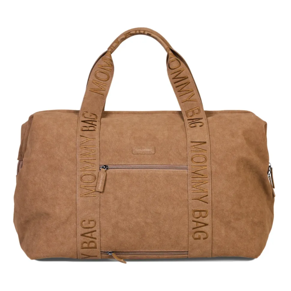 Sac à langer mommy bag signature prestige noisette