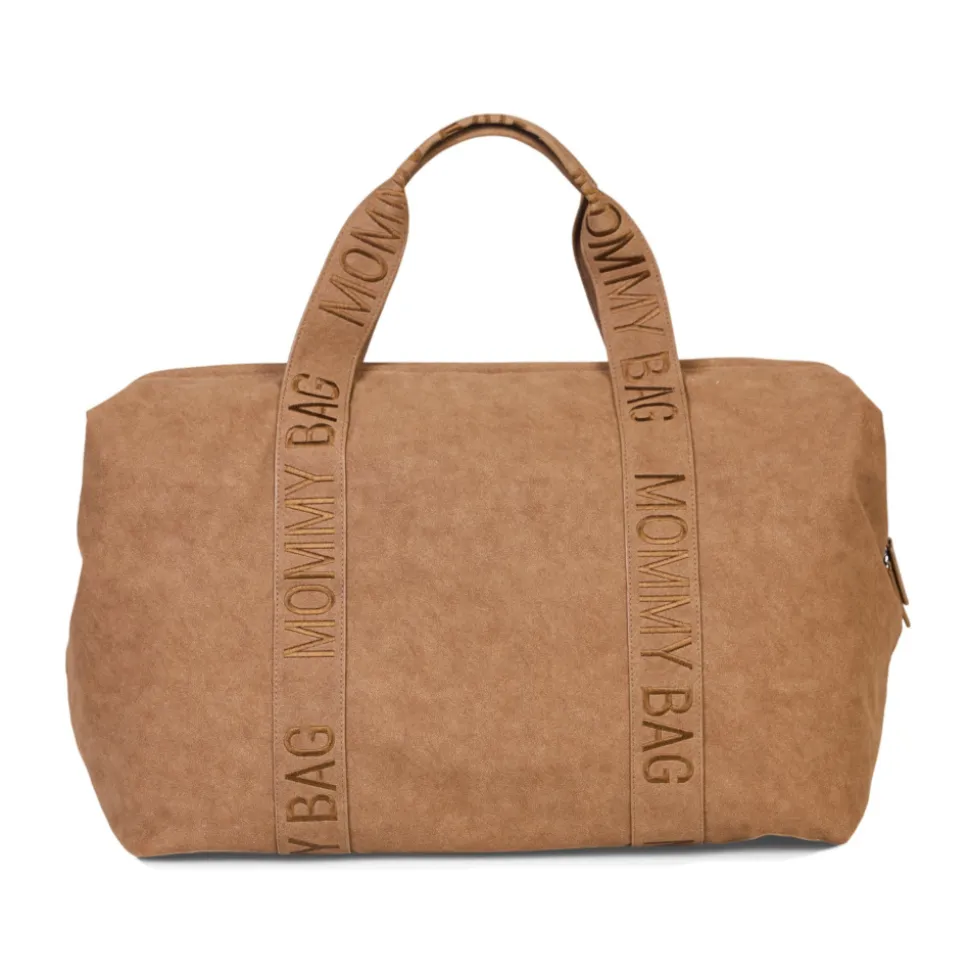 Sac à langer mommy bag signature prestige noisette