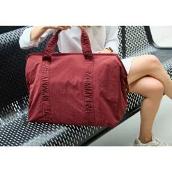 Sac à langer mommy bag signature urban bordeaux