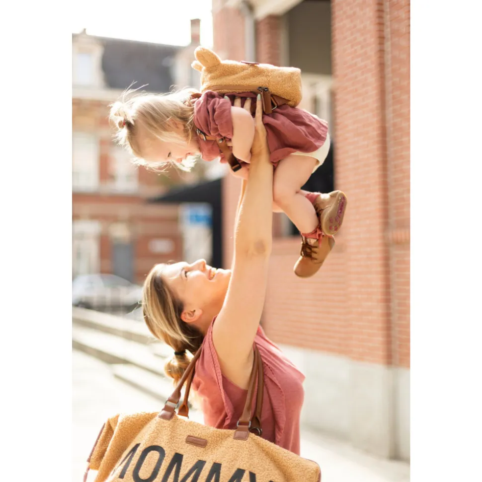 Sac à langer mommy bag teddy beige