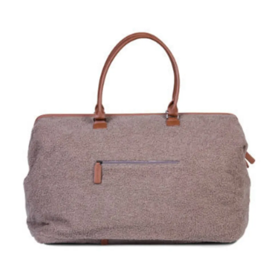 Sac à langer mommy bag teddy brun doux