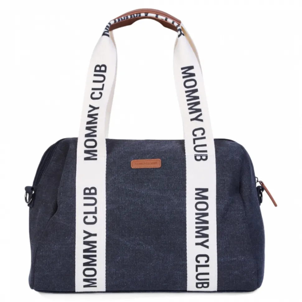 Sac à langer mommy club signature canvas noir