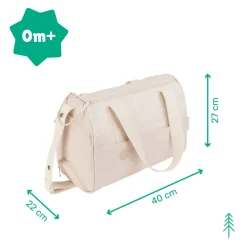 Sac à langer pocketstyle crème