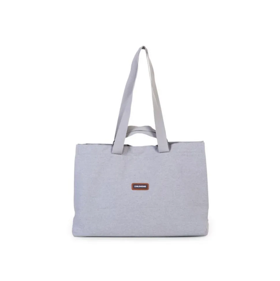 Sac à langer proud grandpa en toile gris