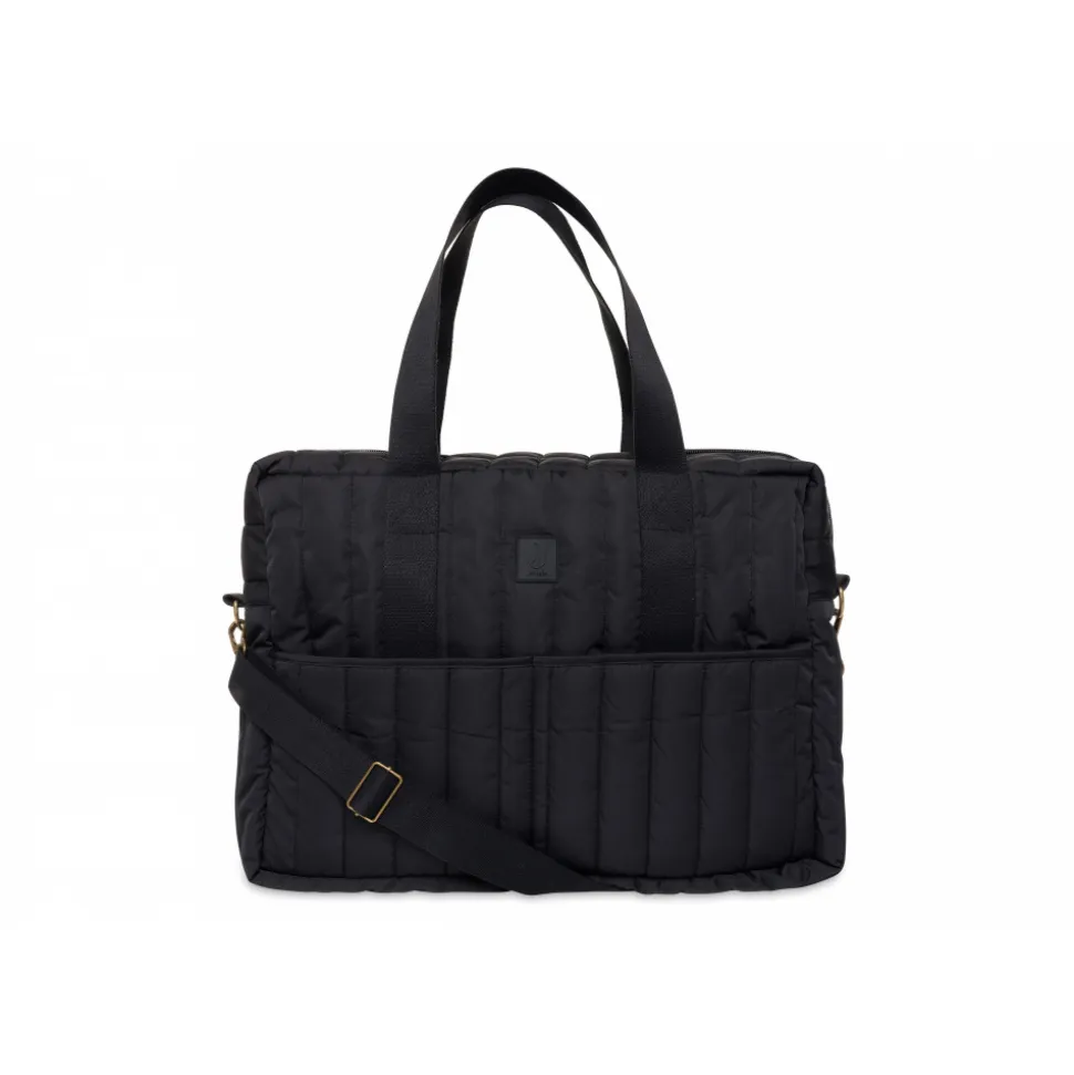 Sac à langer puffed black