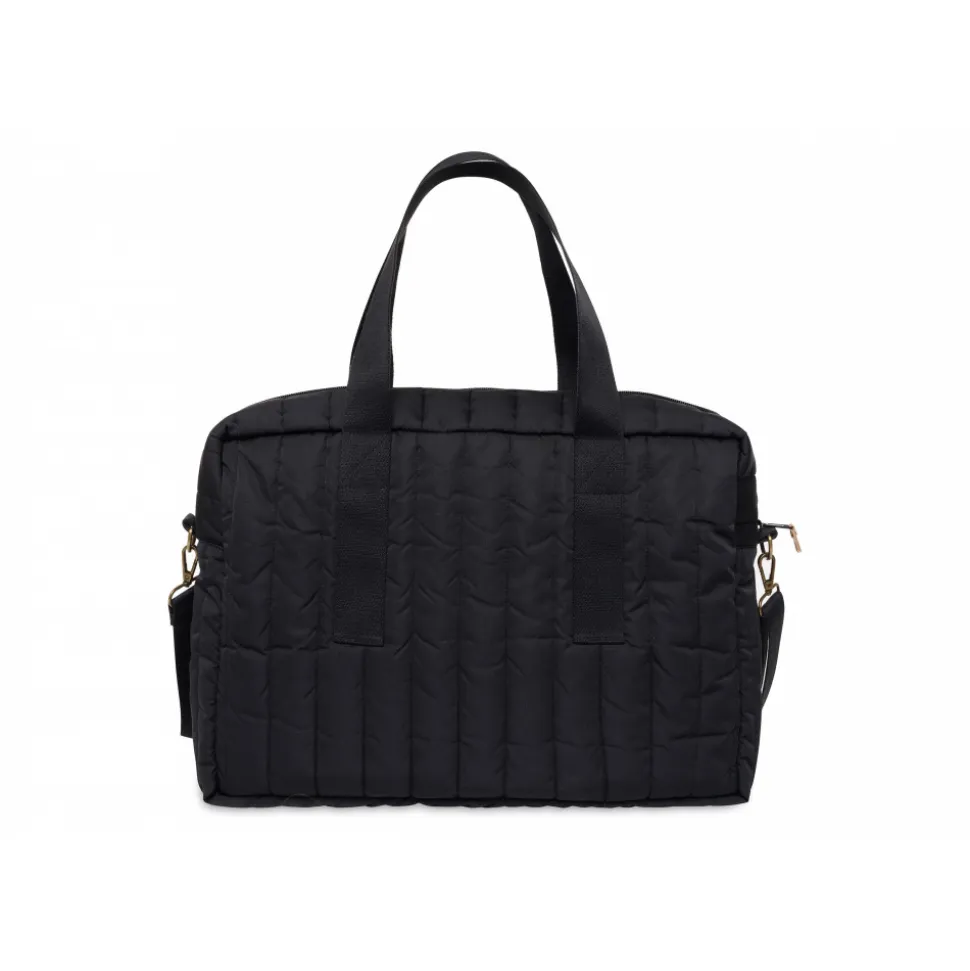 Sac à langer puffed black