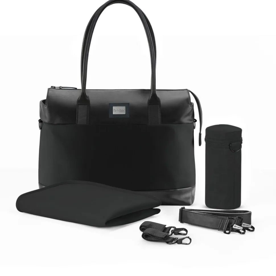 Sac à langer tote bag deep black