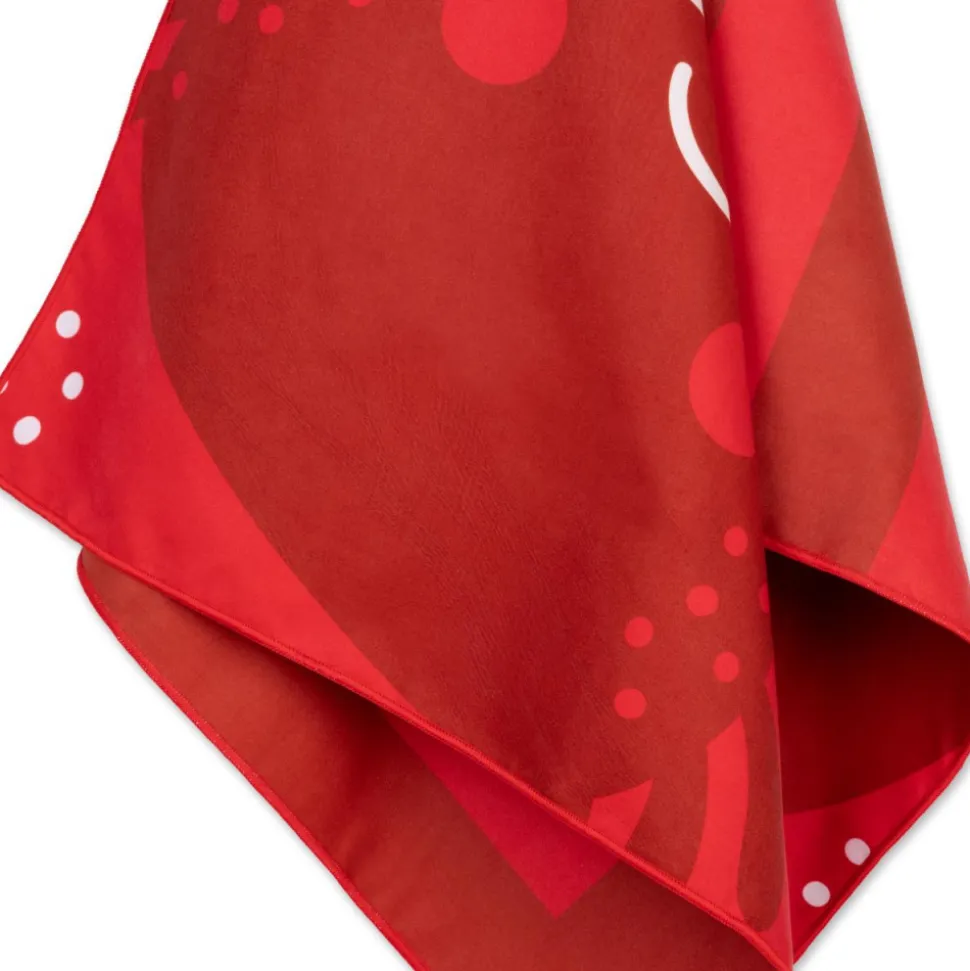 Serviette crabe microfibre 135x65 cm