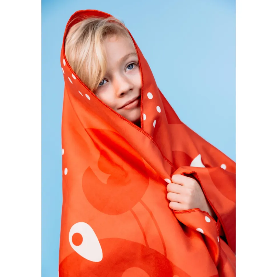Serviette crabe microfibre 135x65 cm