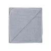 Serviette de bain bébé gris 70x140 cm
