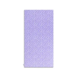 Serviette de plage coton 135 x 65 cm - léopard lila