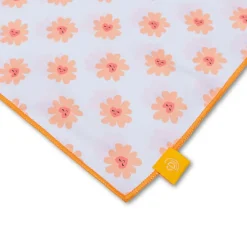 Serviette floral love microfibre 135x65 cm