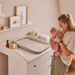 Serviette à langer pour matelas à langer beige