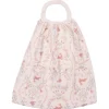 Serviette élastiquée gaze jardin enchanté