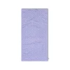 Serviette léopard lila microfibre 135x65 cm