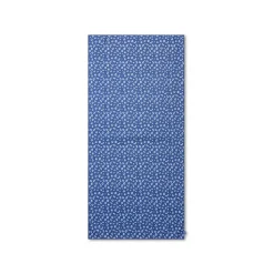 Serviette microfibre 180x90 cm - léopard bleu