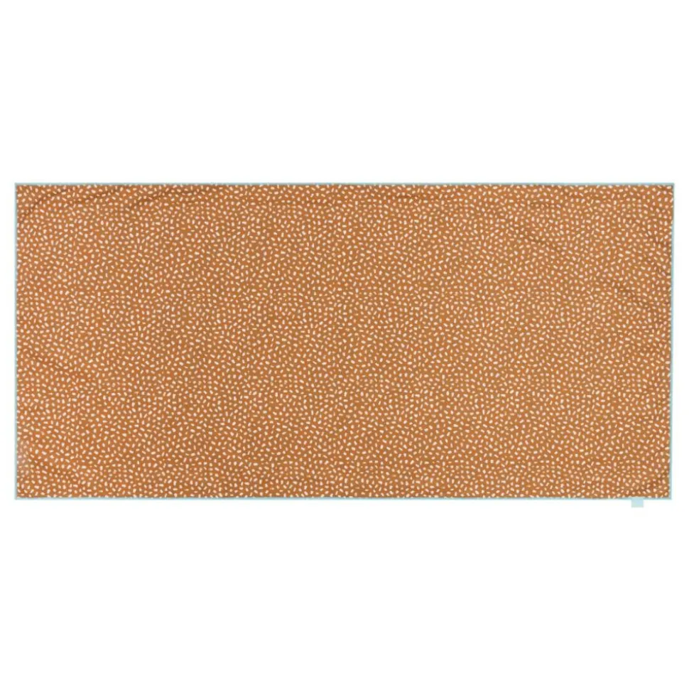 Serviette microfibre 135x65 cm - zèbre orange