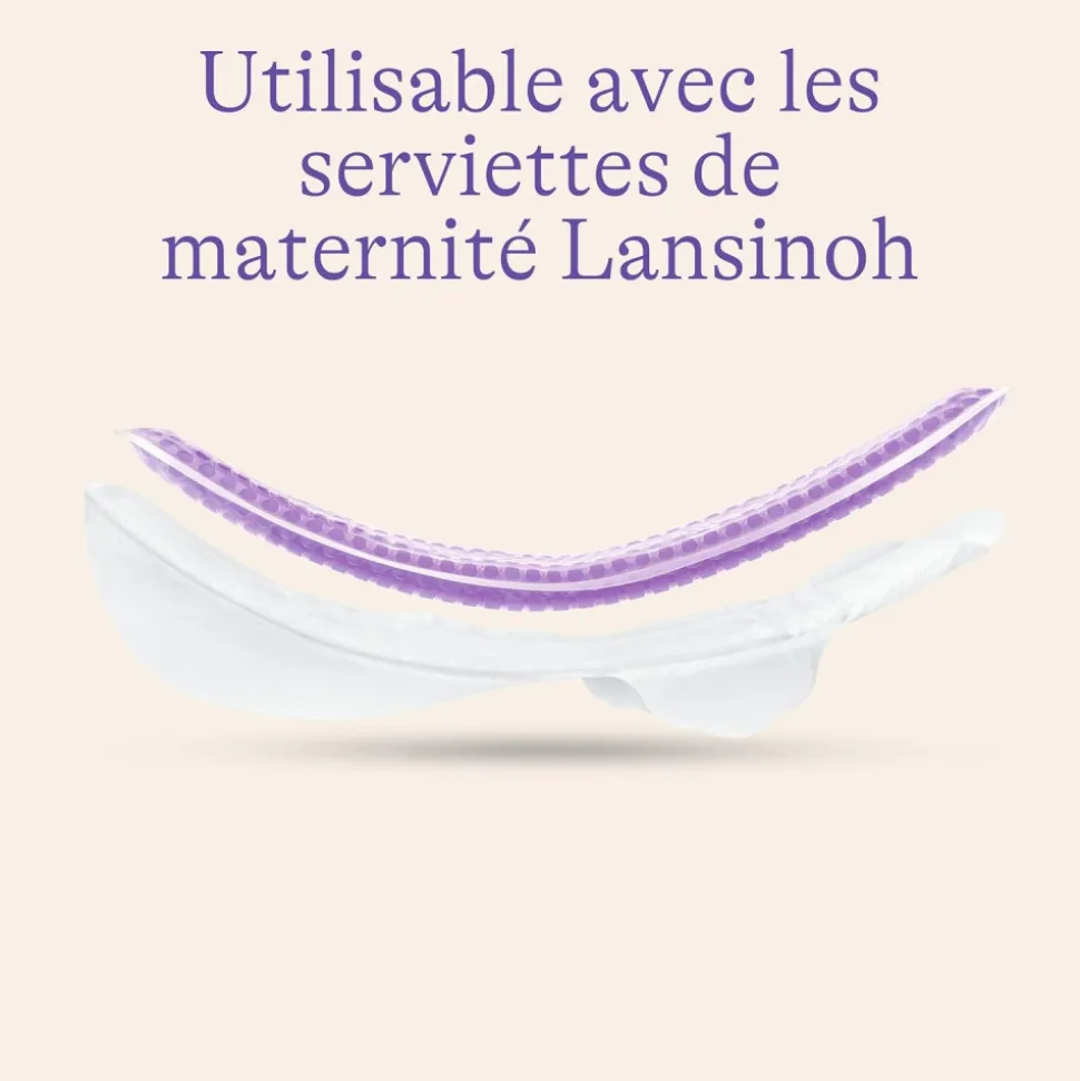 Serviette post-accouchement apaisante chaud/froid