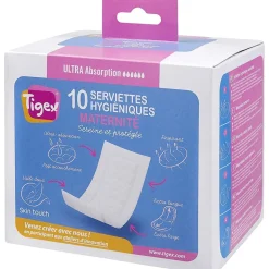 Serviettes hygiéniques post accouchement