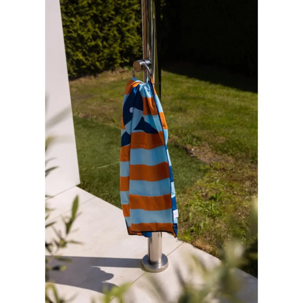 Serviette tropical shark microfibre 135x65 cm