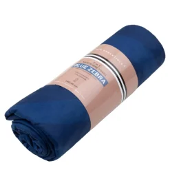 Serviette zèbre bleu 180x90 cm
