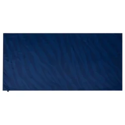 Serviette zèbre bleu 180x90 cm