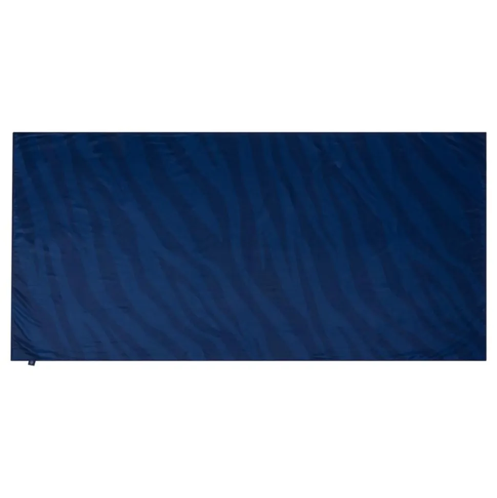 Serviette zèbre bleu 180x90 cm