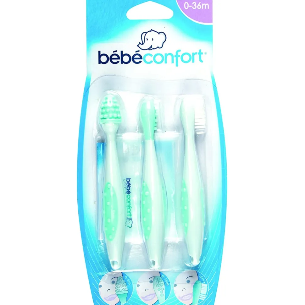 Set de 3 brosses à dents sailor