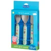 Set de 3 couverts pour bébé peppa pig