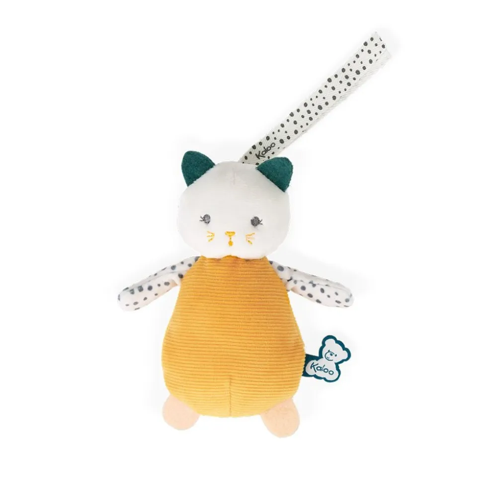 Set de 3 doudous sensoriels chat