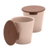 Set de gobelets avec couvercles blush