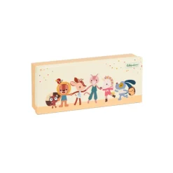 Set de 3 hochets sensoriels jack le lion