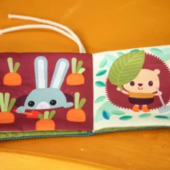 Set de 3 livres sensoriels pour bébé jardin