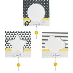 Set de 3 patères babyfan