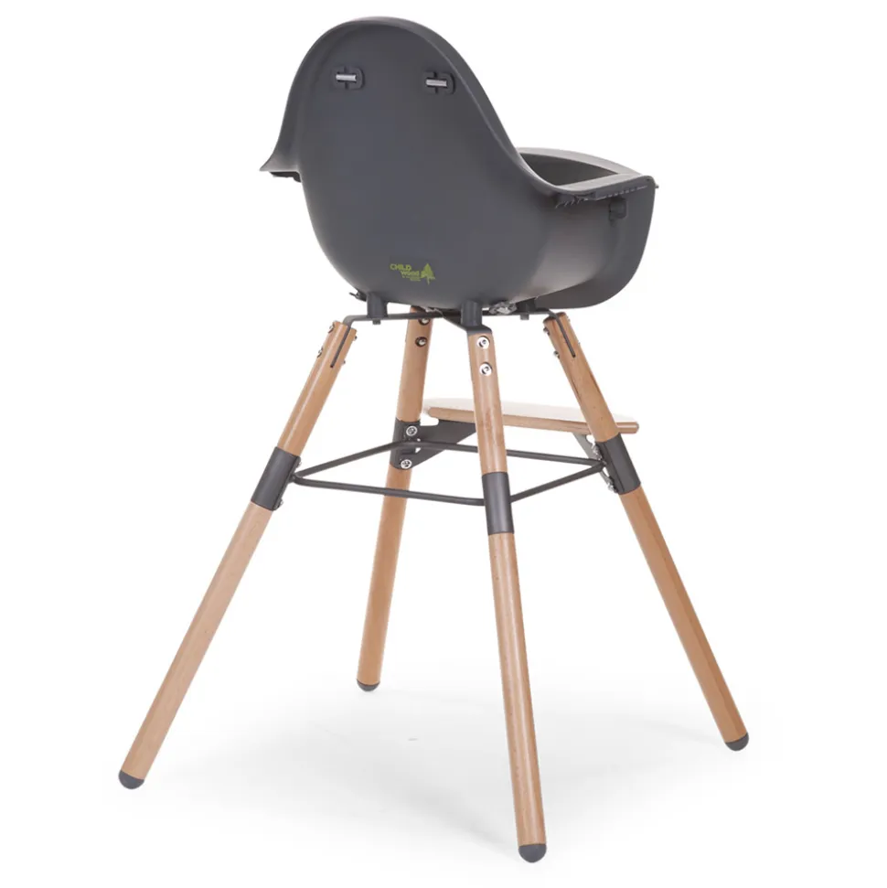 Set de pieds extra pour chaise haute evolu naturel/anthracite