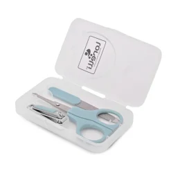 Set manucure avec boite bleu