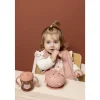 Set premier repas bébé en silicone - mrs. cat