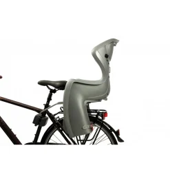 Siège arrière de vélo pour bébé gris