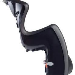 Siège arrière de vélo pour bébé noir et gris