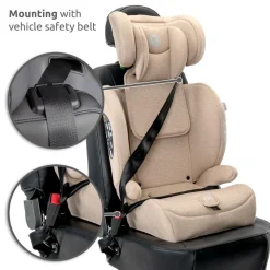 Siège auto adventure 76-150 cm i-size beige