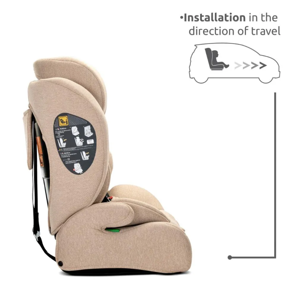 Siège auto adventure 76-150 cm i-size beige