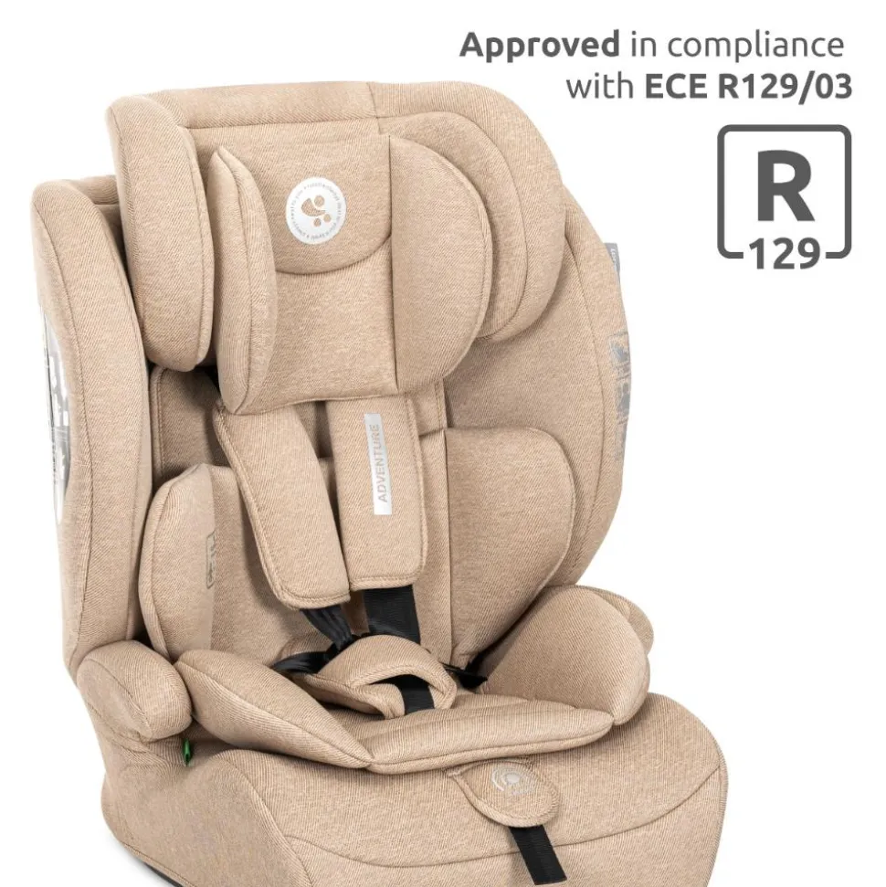 Siège auto adventure 76-150 cm i-size rose