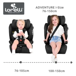 Siège auto adventure 76-150 cm i-size vert
